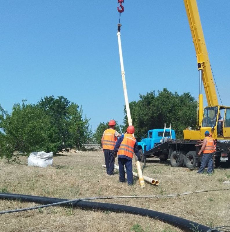 Сотрудники Каховского ТПУ провели комплекс работ по техническому обслуживанию и ремонту систем водоснабжения и водоотведения
