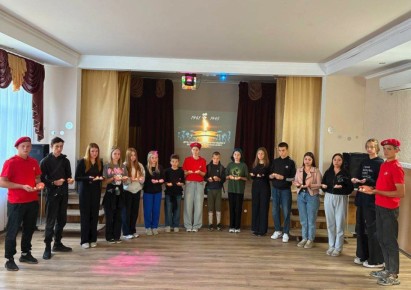 В Марьяновке и Дмитровке прошли мероприятия ко Дню скорби и памяти