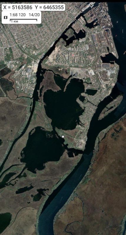 Остров Корабел, Херсон — красная зона