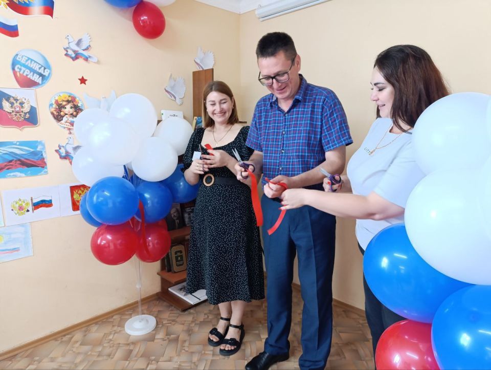 В Тавричанке состоялось открытие Культурно-просветительского центра на базе сельской библиотеки В Тавричанке состоялось открытие Культурно-просветительского центра на базе сельской библиотеки