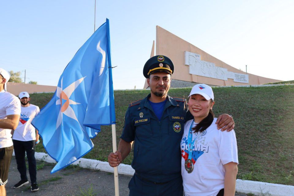 Херсонские спасатели приняли участие в Марафоне памяти в честь Алексея Катериничева Херсонские спасатели приняли участие в Марафоне памяти в честь Алексея Катериничева