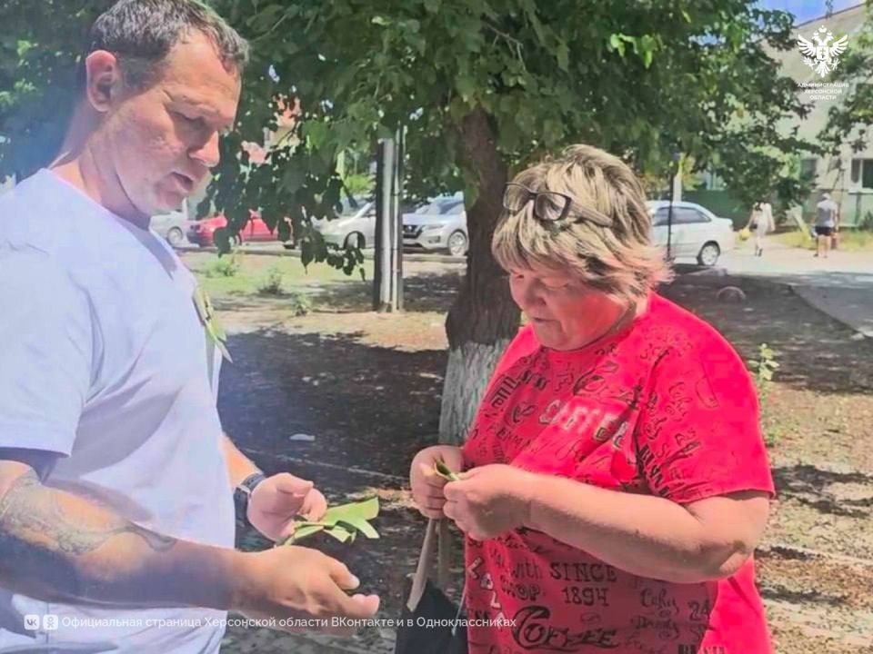 Акция «За Победу» в честь Дня ветерана боевых действий прошла в Херсонской области Акция «За Победу» в честь Дня ветерана боевых действий прошла в Херсонской области