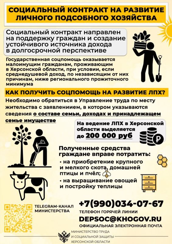 Социальный контракт — получите помощь от государства уже сегодня Социальный контракт — получите помощь от государства уже сегодня