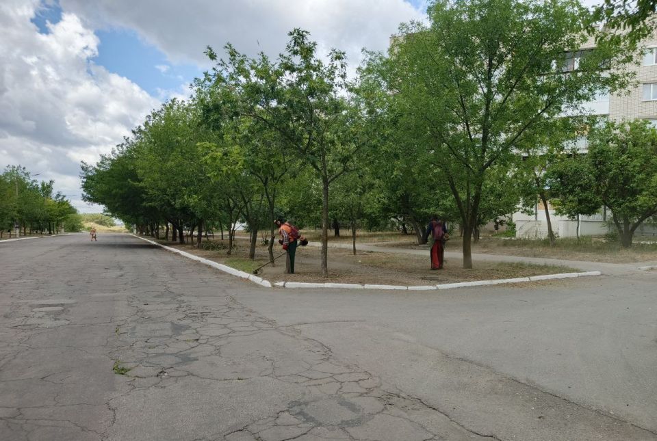 В Новой Каховке формируют противопожарные полосы для защиты от огня В Новой Каховке формируют противопожарные полосы для защиты от огня