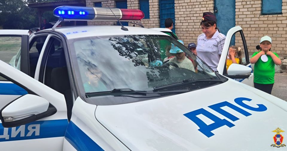 В Херсонской области госавтоинспекторы провели мероприятие для детсадовцев В Херсонской области госавтоинспекторы провели мероприятие для детсадовцев