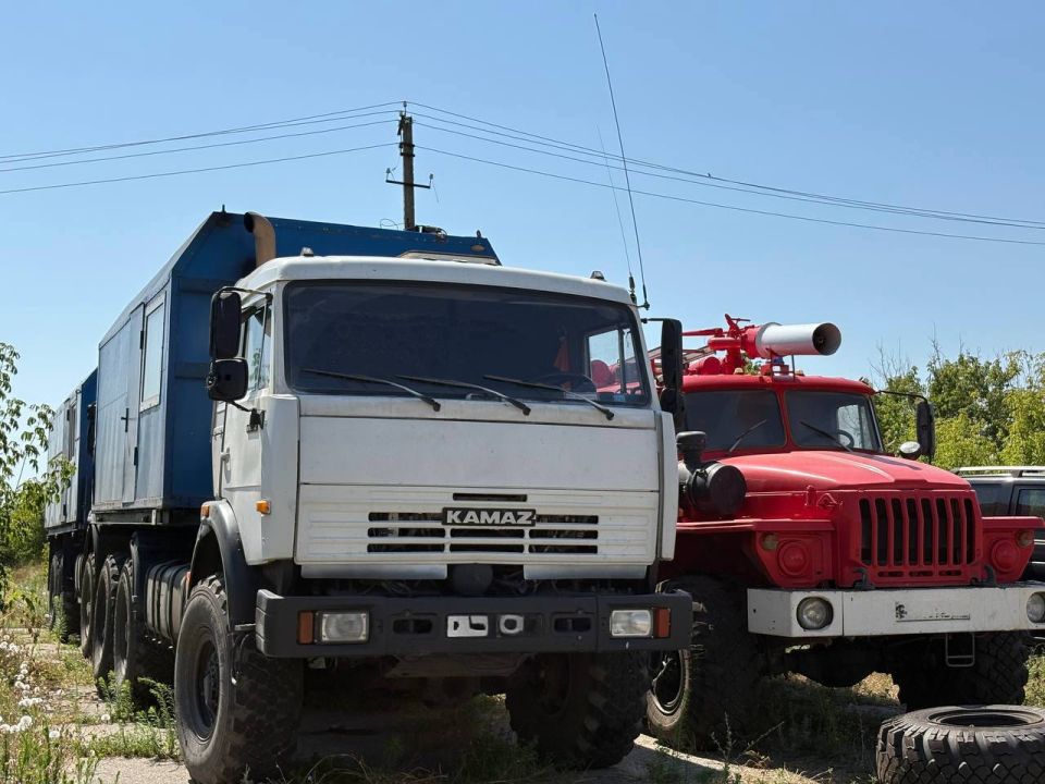 Компания «Транснефть» передала технику в муниципалитеты Херсонской области Компания «Транснефть» передала технику в муниципалитеты Херсонской области