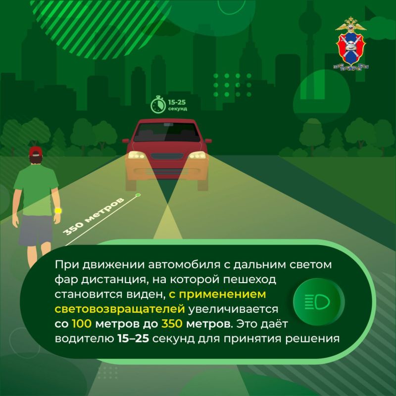 «Световозвращающие элементы. Почему так важно их использовать?» «Световозвращающие элементы. Почему так важно их использовать?»