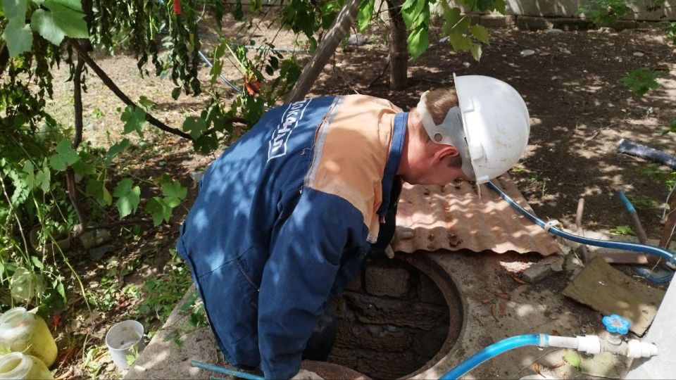Рязанский водоканал продолжает работы в Чаплынке Рязанский водоканал продолжает работы в Чаплынке