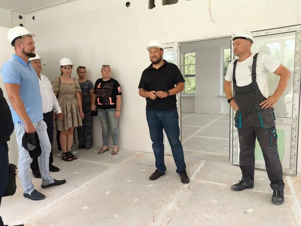 Александр Хлюстов: Проверили ход работ на объектах народной программы в Алешкинском округе Александр Хлюстов: Проверили ход работ на объектах народной программы в Алешкинском округе