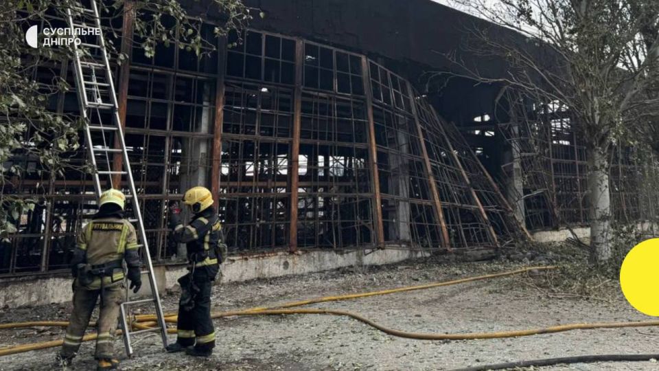 Под массированной атакой ночью оказался Днепр Под массированной атакой ночью оказался Днепр
