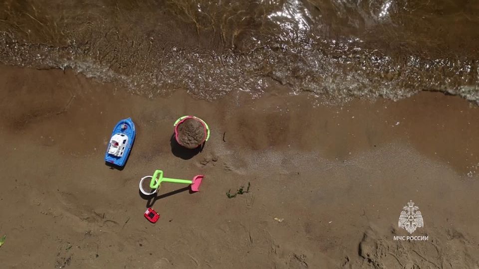 Не миновать беды, если ребенок сам у воды