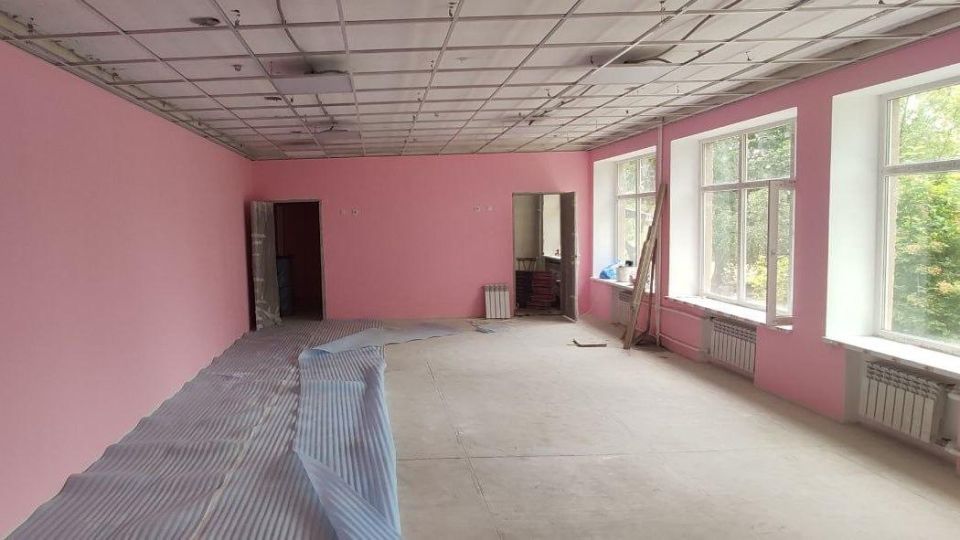 В Тарасовке продолжаются работы в детском саду «Теремок» В Тарасовке продолжаются работы в детском саду «Теремок»