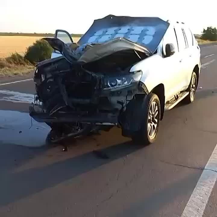 Пропустили новость.... Дрон атаковал автомобиль главного раввина Херсона