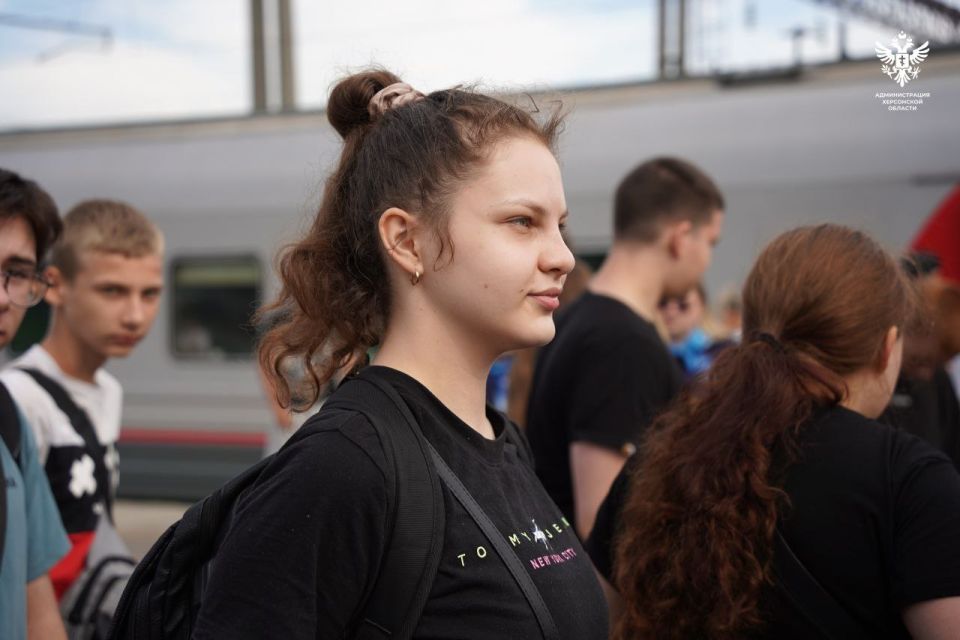 Учащиеся из Херсонской области прибыли в Липецк на университетскую смену Учащиеся из Херсонской области прибыли в Липецк на университетскую смену