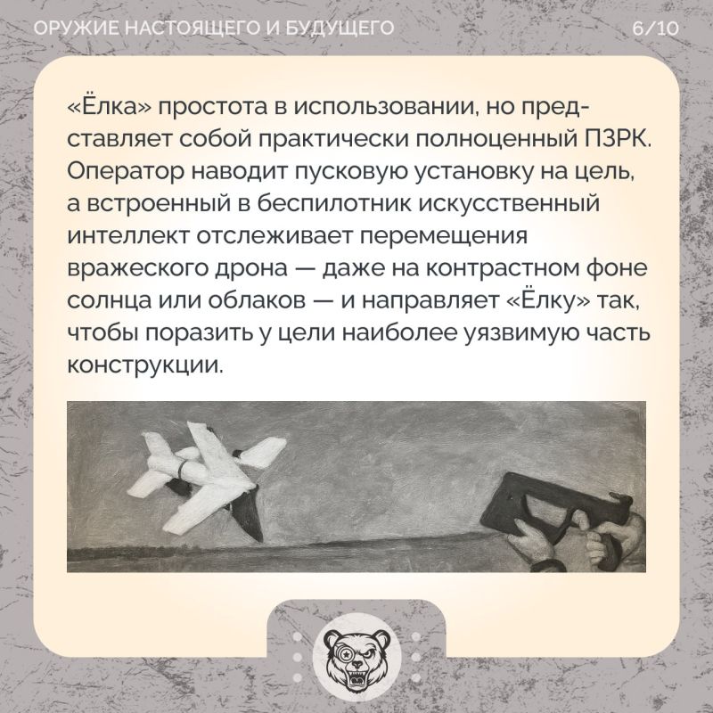 Кинетические беспилотники: БПЛА «Ёлка» Кинетические беспилотники: БПЛА «Ёлка»