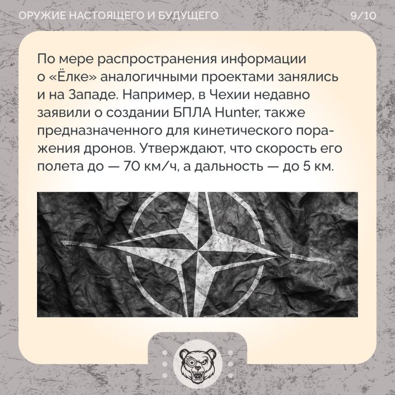 Кинетические беспилотники: БПЛА «Ёлка» Кинетические беспилотники: БПЛА «Ёлка»