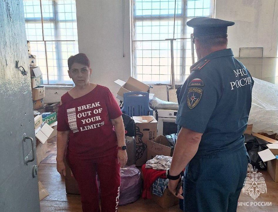 Проверка пожарной безопасности на объектах торговли