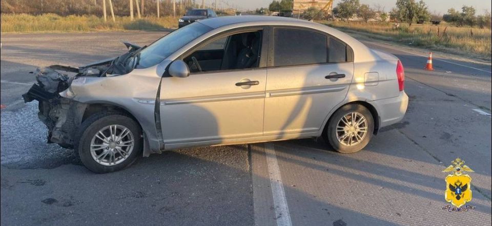 В Геническом округе полицейские устанавливают обстоятельства ДТП с двумя пострадавшими