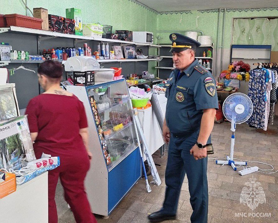 Проверка пожарной безопасности на объектах торговли Проверка пожарной безопасности на объектах торговли