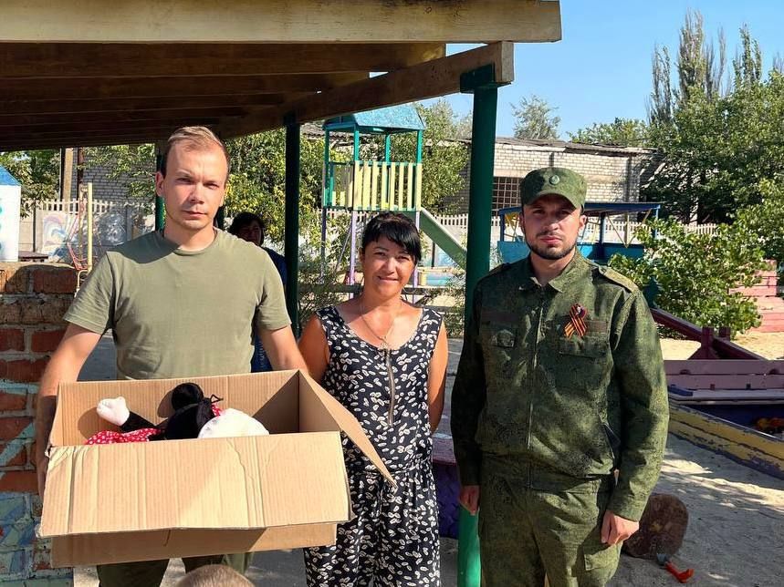 Офицеры следственного управления СК России по Херсонской области посетили детский сад «Колокольчик»