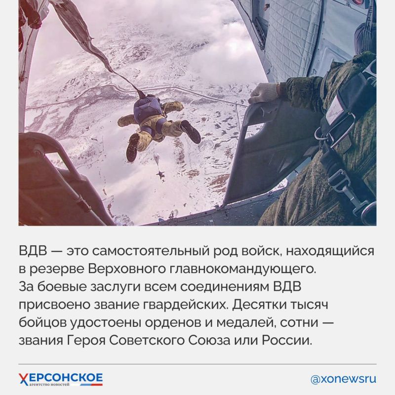 ВДВ — это элита, это сила и мужество ВДВ — это элита, это сила и мужество