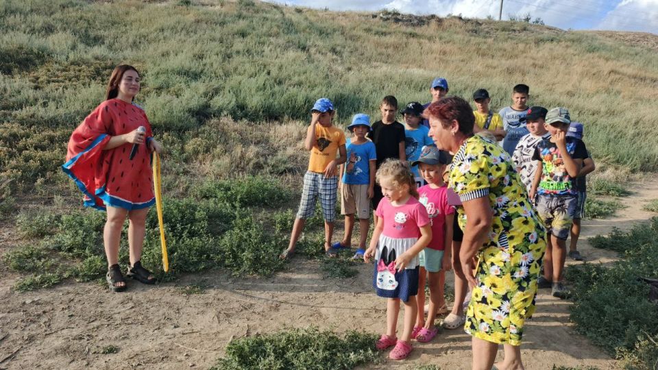 Арбузный переполох на берегу Сиваша! Арбузный переполох на берегу Сиваша!