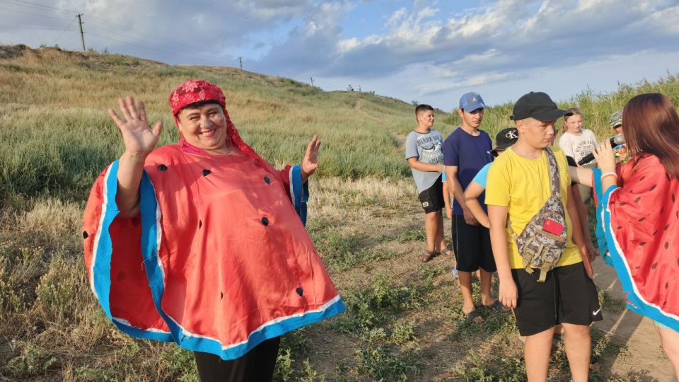 Арбузный переполох на берегу Сиваша! Арбузный переполох на берегу Сиваша!