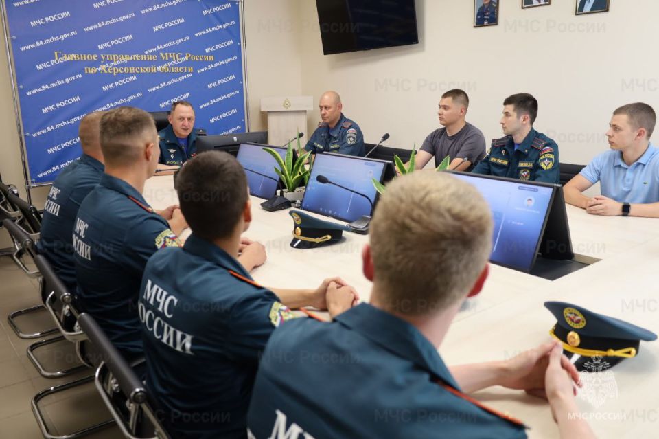 Ряды личного состава Главного управления пополнили выпускники ведомственных вузов МЧС России