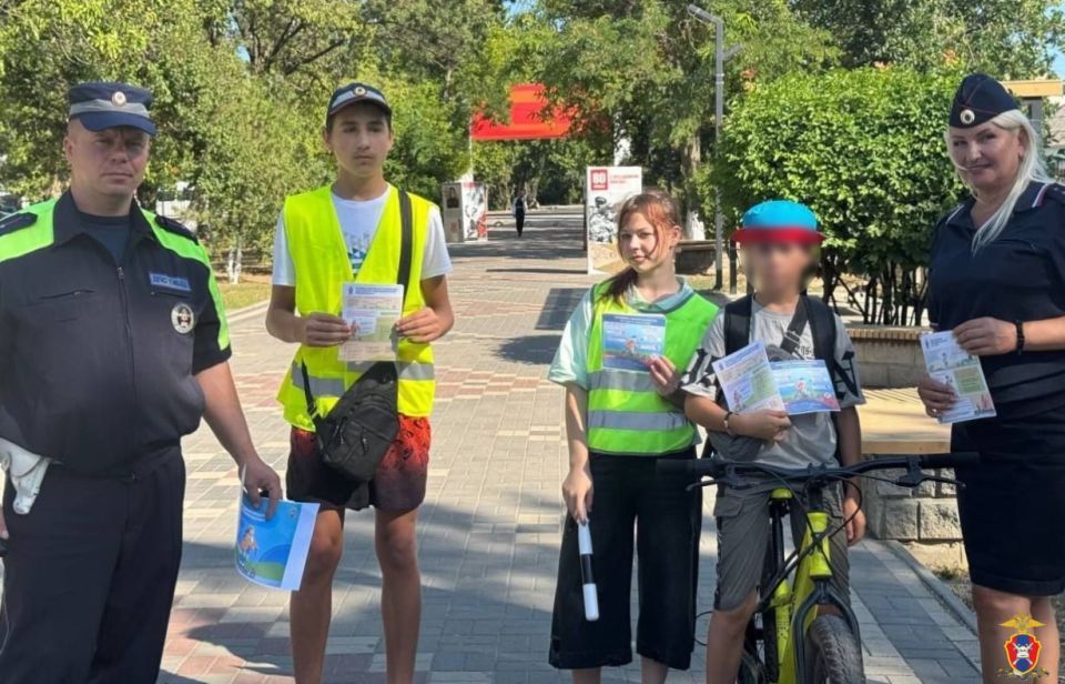 В Херсонской области госавтоинспекторы провели акцию «Безопасность на дорогах»