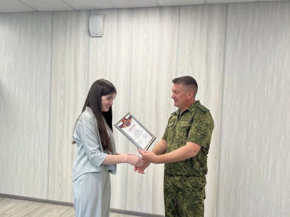 Ученица ведомственного кадетского класса приняла участие в образовательном проекте «Патриоты Отечества»