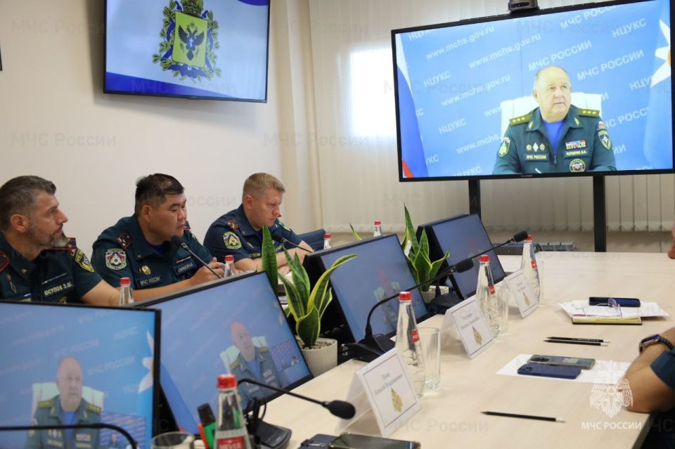 Главное управление МЧС России по Херсонской области приняло участие в заседании Правительственной комиссии по предупреждению и ликвидации ЧС и ОПБ