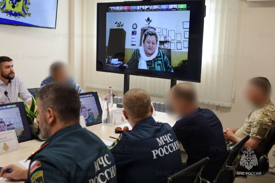 Готовность образовательных учреждений Херсонской области обсудили на заседании комиссии КЧС и ОПБ