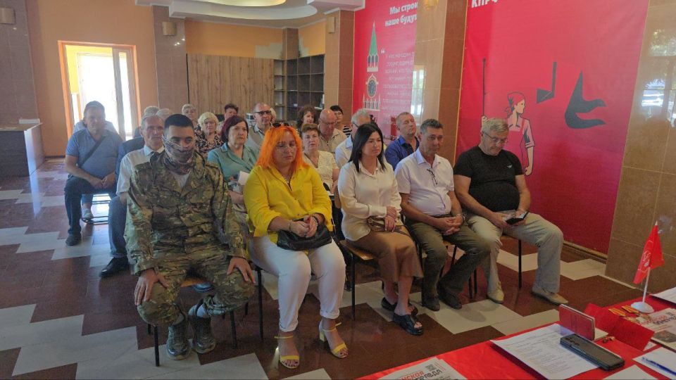 Пленум Херсонского регионального отделения КПРФ: курс на выполнение решений XIX Съезда Пленум Херсонского регионального отделения КПРФ: курс на выполнение решений XIX Съезда
