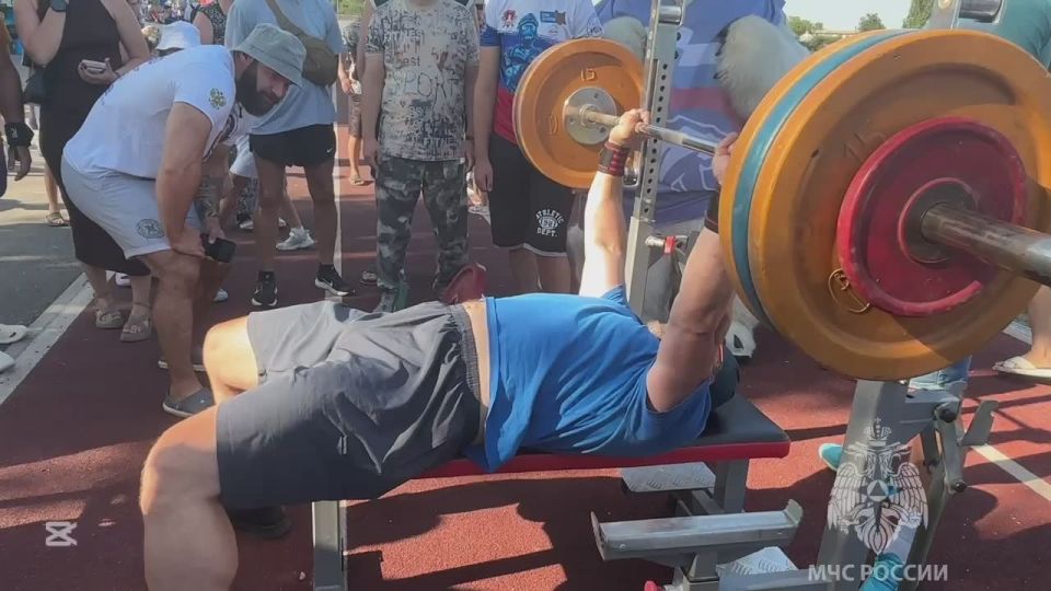 День физкультурника с МЧС Херсонской области