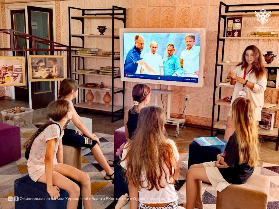 Новый детский центр «Фанагории» открылся в Каланчаке Новый детский центр «Фанагории» открылся в Каланчаке
