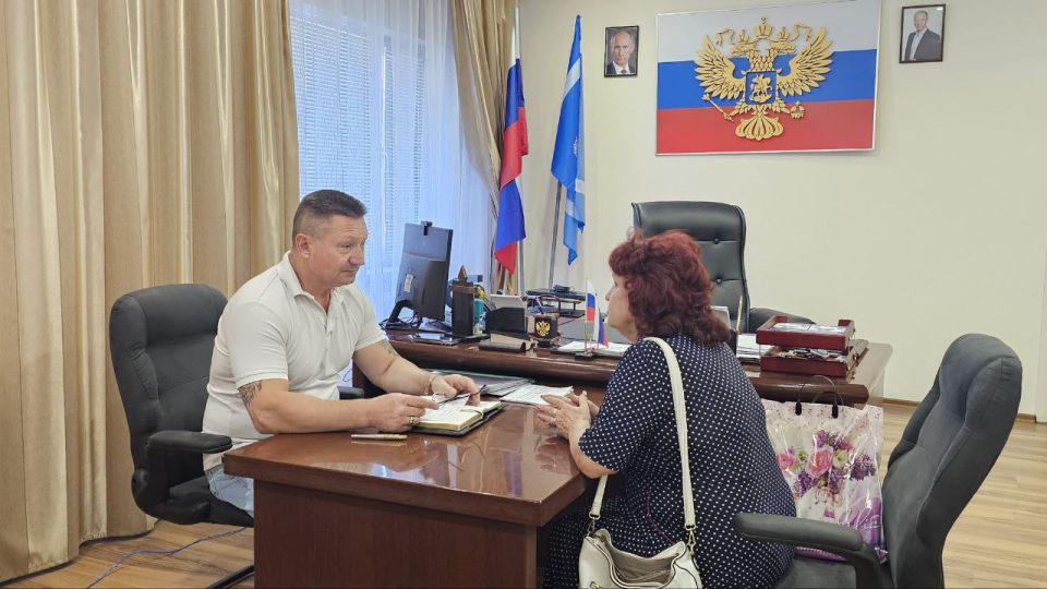Александр Дудка: Глава Скадовского округа провел прием граждан Александр Дудка: Глава Скадовского округа провел прием граждан