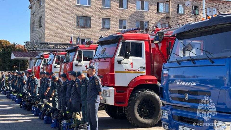 Готовность сводного отряда проверили в Главном управлении МЧС России по Херсонской области Готовность сводного отряда проверили в Главном управлении МЧС России по Херсонской области