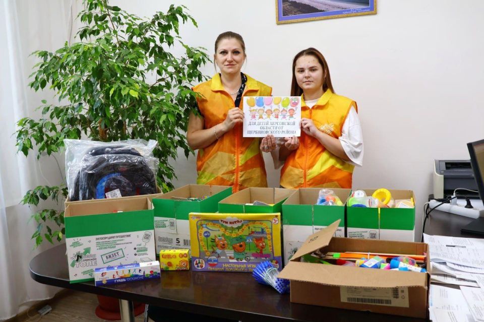 В преддверии начала нового учебного года Щербиновский район Кубани отправил гуманитарную помощь в Херсонскую область В преддверии начала нового учебного года Щербиновский район Кубани отправил гуманитарную помощь в Херсонскую область