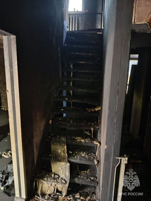 В селе Сокологорное ликвидировали пожар в доме