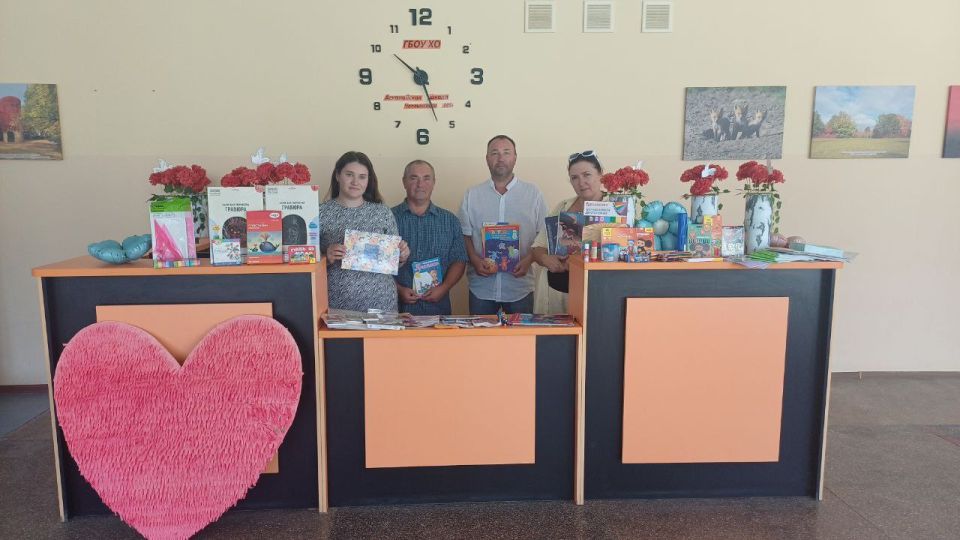 "Творческие подарки: рязанцы поддержали Асканийскую школу" "Творческие подарки: рязанцы поддержали Асканийскую школу"