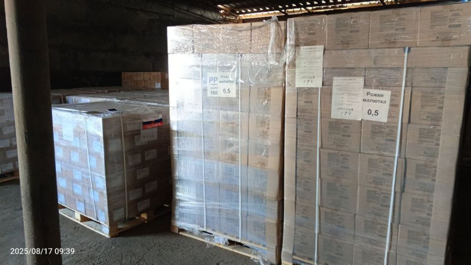 В Каховку поступило около 70 тонн гуманитарной помощи для нуждающихся В Каховку поступило около 70 тонн гуманитарной помощи для нуждающихся