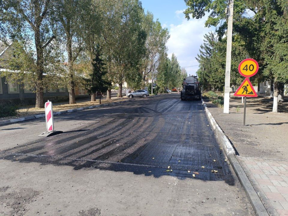 «Бум дорожного строительства» в Скадовске «Бум дорожного строительства» в Скадовске