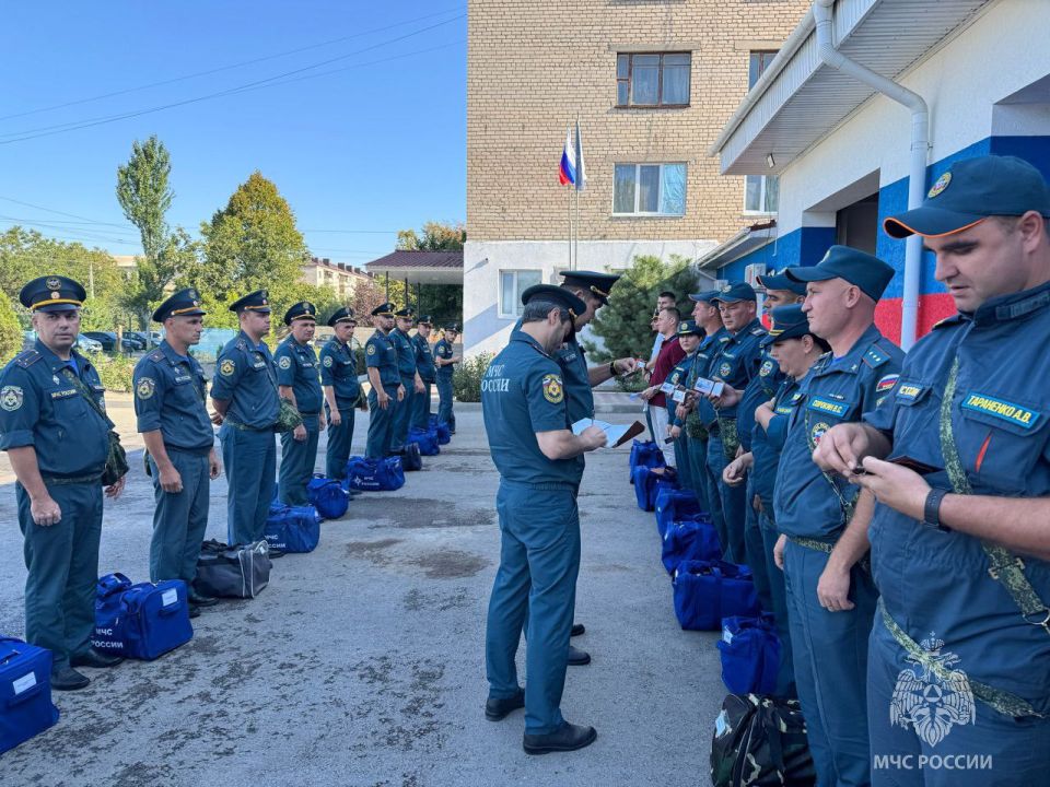 Сотрудники МЧС России отрабатывают навыки тушения природных пожаров Сотрудники МЧС России отрабатывают навыки тушения природных пожаров