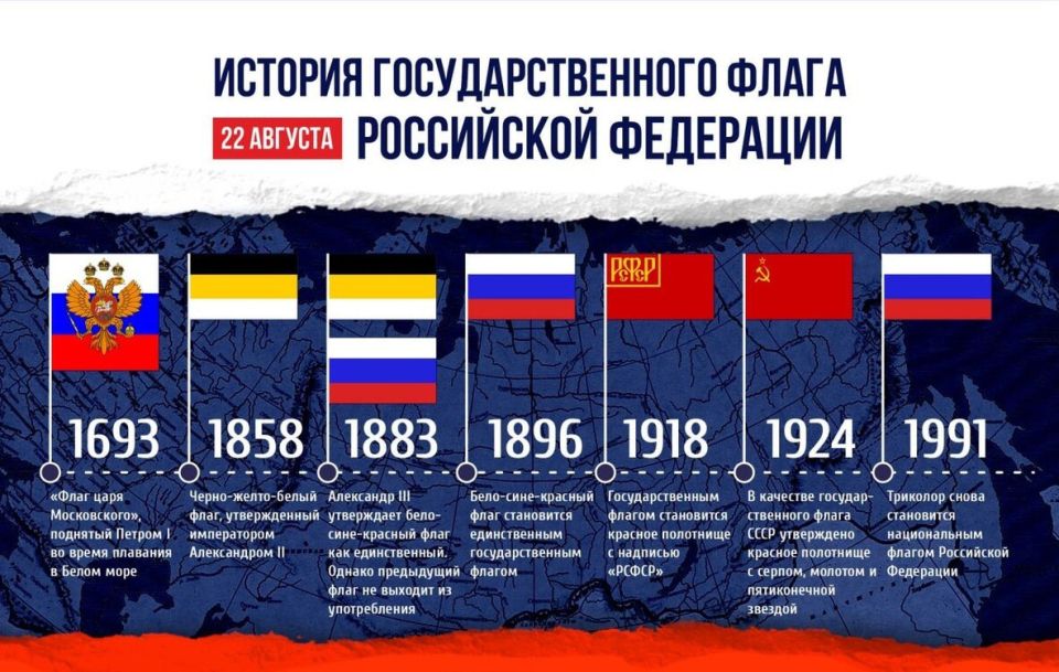 22 августа - День флага России 22 августа - День флага России