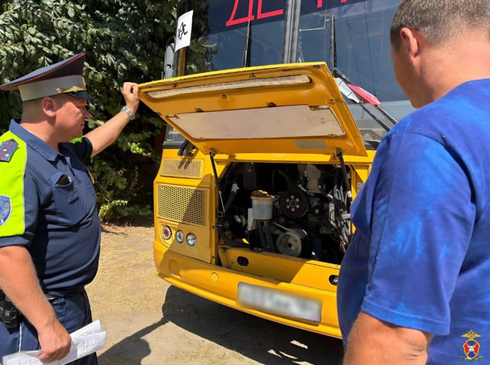 В Херсонской области сотрудники Госавтоинспекции проверили школьный транспорт В Херсонской области сотрудники Госавтоинспекции проверили школьный транспорт