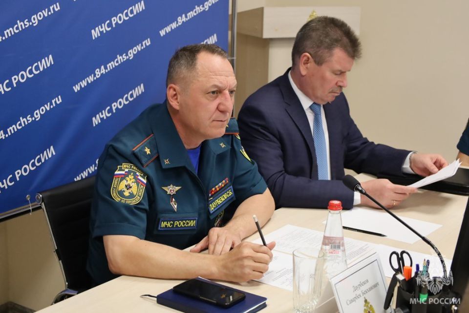 В Главном управлении МЧС России по Херсонской области состоялось внеплановое заседание КЧС и ОПБ В Главном управлении МЧС России по Херсонской области состоялось внеплановое заседание КЧС и ОПБ