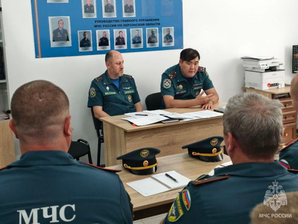 В Главном управлении МЧС России по Херсонской области прошли учебно-методические сборы В Главном управлении МЧС России по Херсонской области прошли учебно-методические сборы