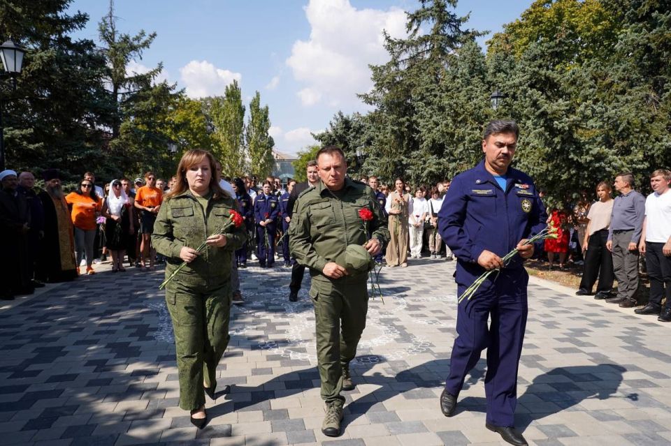 Офицеры следственного управления почтили память жертв терроризма