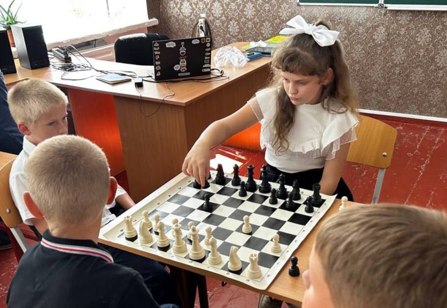 Шахматный ход к развитию: Добропольская школа благодарит Федерацию шахмат России Шахматный ход к развитию: Добропольская школа благодарит Федерацию шахмат России