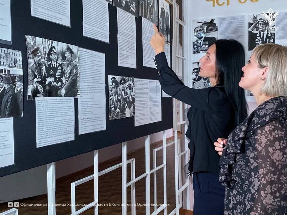 Двадцатую «Парту Героя» открыли в Херсонской области Двадцатую «Парту Героя» открыли в Херсонской области